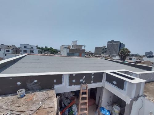 Techo manto asfaltico surco